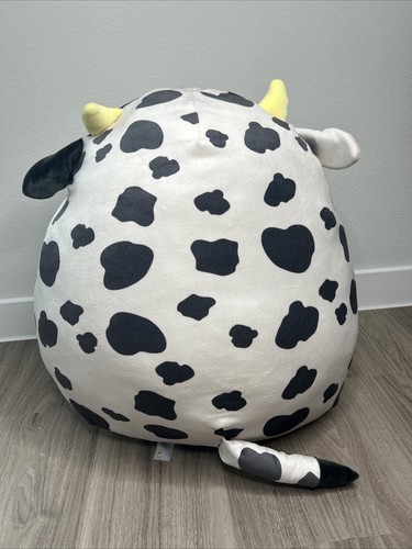 Squishmallows Colin die Kuh Valentinstag 2023 Herz Nase 20" gebraucht - Bild 5 von 9