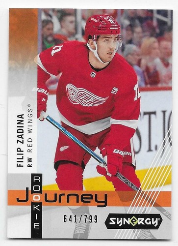 19/20 UPPER DECK SYNERGY ROOKIE JOURNEY ORANGE /799 (#RP1-RP16) U-Pick From List - Picture 3 of 10