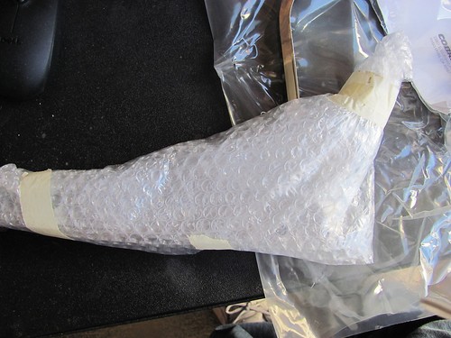 NOS Cobra Short Square Sissy Bar w/Pad Honda 03-05 VTX1300 02-07 VTX1800 02-5660 - Picture 4 of 6