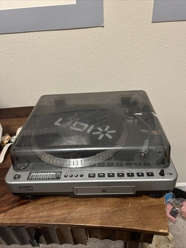 Ion Audio LP2CD Turntable Used Read* FOR PARTS OR REPAIR