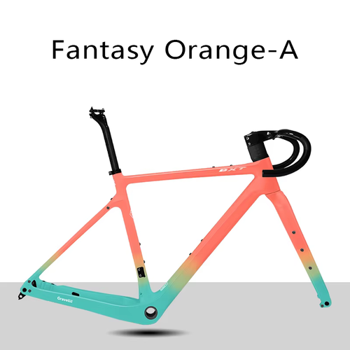 BXT Carbon Frame inner cable Bike Superlight 700C Gravel Frame Bicycle Frameset - Picture 30 of 30