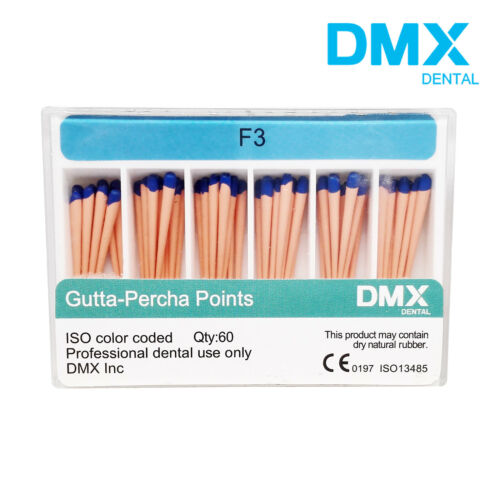 DMXDENT Dental Gutta Percha Points & Absorbent Paper Endodontics Endo Root Canal - Picture 4 of 25