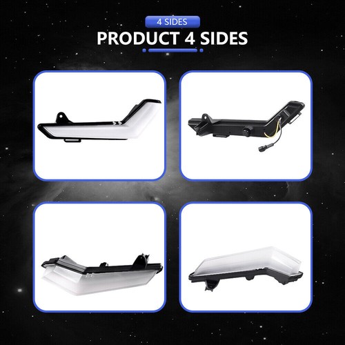 LED turn signal lights kit For 2020-22 Can-Am Defender MAX/2020-22 Commander Max - Picture 7 of 11