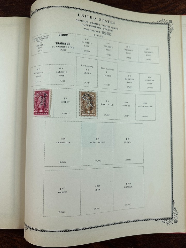 US Postage Stamp Album The American Album of US Stamps (hard back) eBay