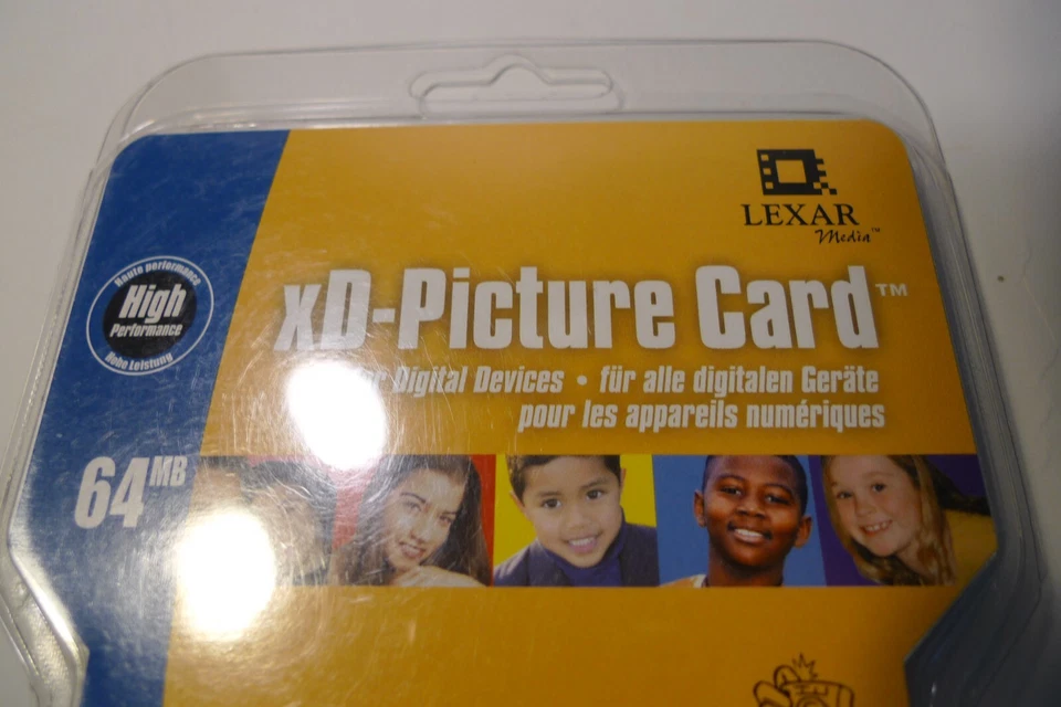 NEW Lexar Genuine Olympus 64MB xD-Picture Card OEM MXD64P3 SEALED XD064-231 NIB - Image 4 of 4