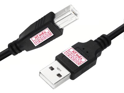 1m Druckerkabel Scannerkabel USB-A auf USB-B Stecker für Brother Epson Canon HP