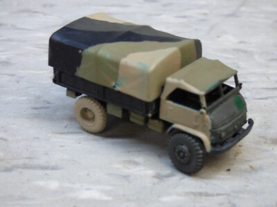 Roco Minitanks Painted 1/87 Modern German Unimog Troop Truck Lot #7712B 