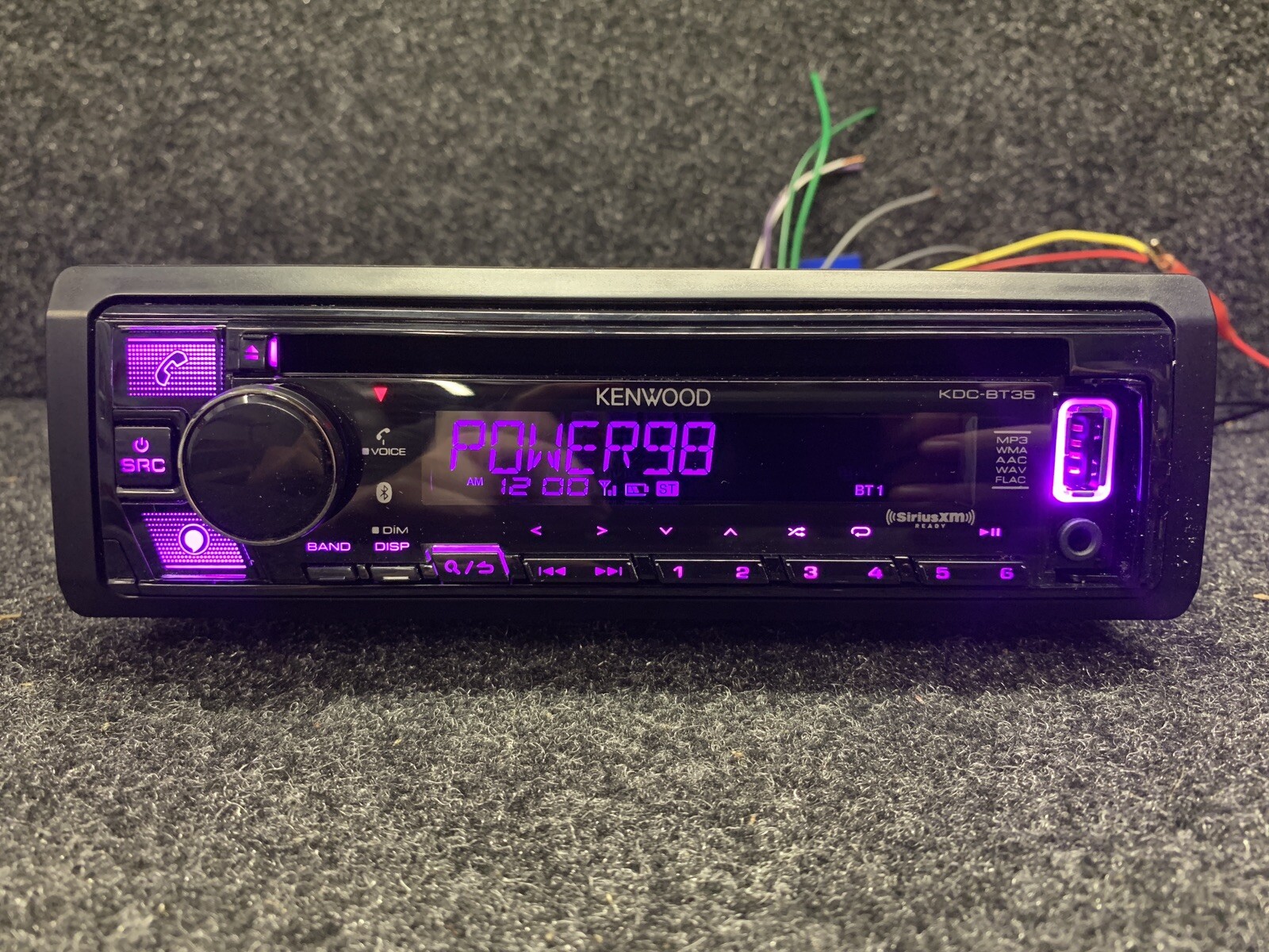 Kenwood KDC-BT35 CD Player Bluetooth USB Alexa 19048233653 | eBay