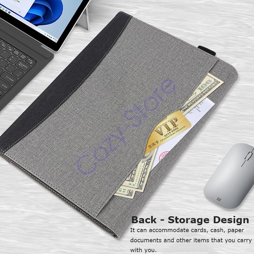 Magnetic Snap Cover for Surface Pro 8/9/10/11 Shockproof Protection Case Cover - Picture 4 of 14
