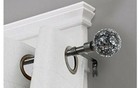 H. Versailtex Decorative Curtian Rod 48"-84" Pewter Mosaic
