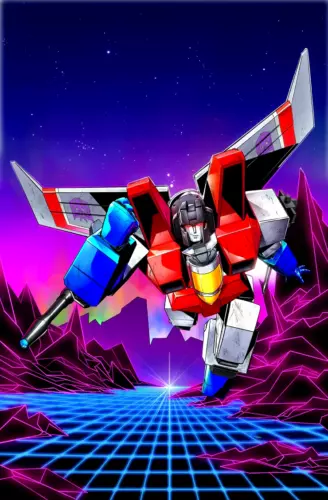 TRANSFORMERS #18 RAYMOND GAY EXCLUSIVE STARSCREAM VIRGIN VARIANT 2025 LTD 750 NM