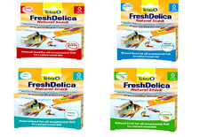 Tetra Fresh Delica Aquarium Fish Food Bloodworm Brine Shrimp Krill Daphnia Treat