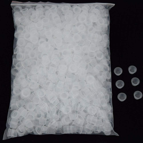 Tattoo Ink Caps Cups,1000Pcs Tattoo Ink Cups Caps 13 Mediume Size