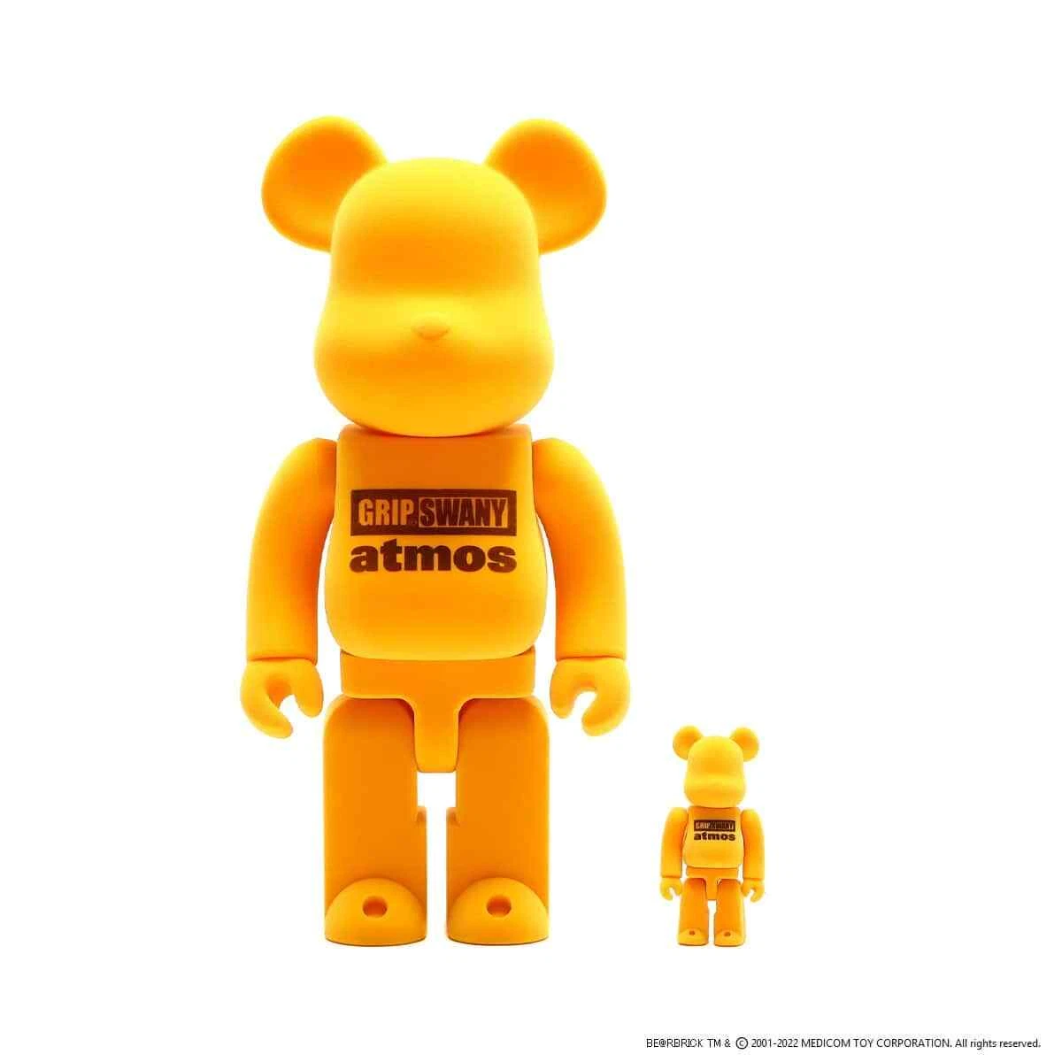 Medicom Toy BE@RBRICK atmos x GRIPSWANY 100% & 400% 22FW-S 600956