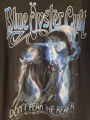 New Blue Oyster Cult Tour Shirt 2016 Shirt Black Full size Shirt ND517