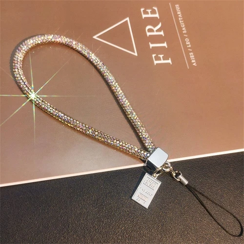 Wrist Chain Diamond Phone Lanyard Short Long Phone Straps for Phone Accessories - Zdjęcie 17 z 26