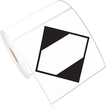 Officesmartlabels – 4" X 4" Direct Thermal Labels - Compatible with Zebra & Roll