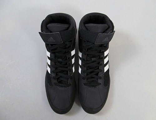 Adidas HVC Wrestling Shoes Mens Size 8 Black High Top Lace Up - Picture 9 of 11