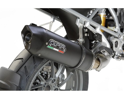 Terminale di Scarico GPR FURORE NERO Omolog BMW R 1200 GS / ADVENTURE 2014 2016 - Foto 3 di 5