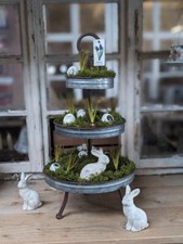 ETAGERE TABLETT 3 ETAGEN GRAU …