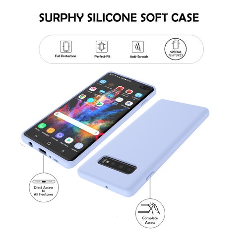 Funda para teléfono Samsung Galaxy S10+/Plus/S10E silicona suave a prueba de golpes delgada cubierta - Imagen 24 de 51