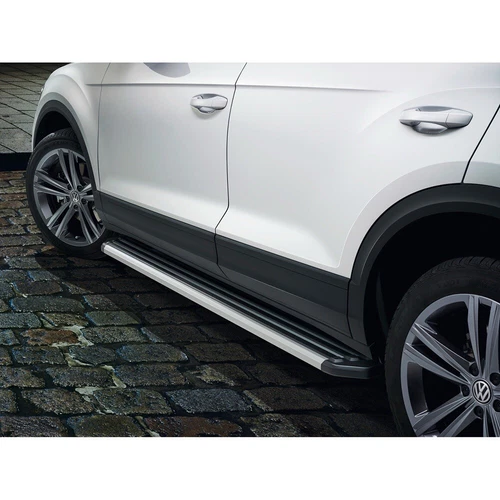 Genuine VW T-Roc Running Boards for Side Skirts Set 2GA071691 Aluminium Light