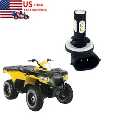 FOR POLARIS SPORTSMAN UPPER POD HEADLIGHT LED LIGHT BULB 90W WHITE HIGH POWER 1X