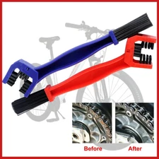 Gear Cleaner Motorcycle Bike Chain Cleaning Brush Portable Tools Wash Scrubber 