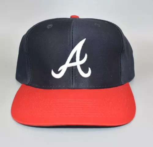 Atlanta Braves Vintage Logo 7 Snapback Cap Hat - NWT