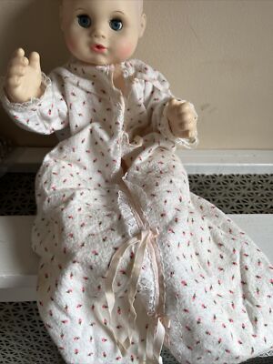 susan gibson 1980 baby doll 16” Original Signed Outfit BX1