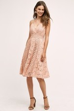 Anthropologie Astrid Dress Size 0 By HD In Paris Pink MSRP: $178 New 