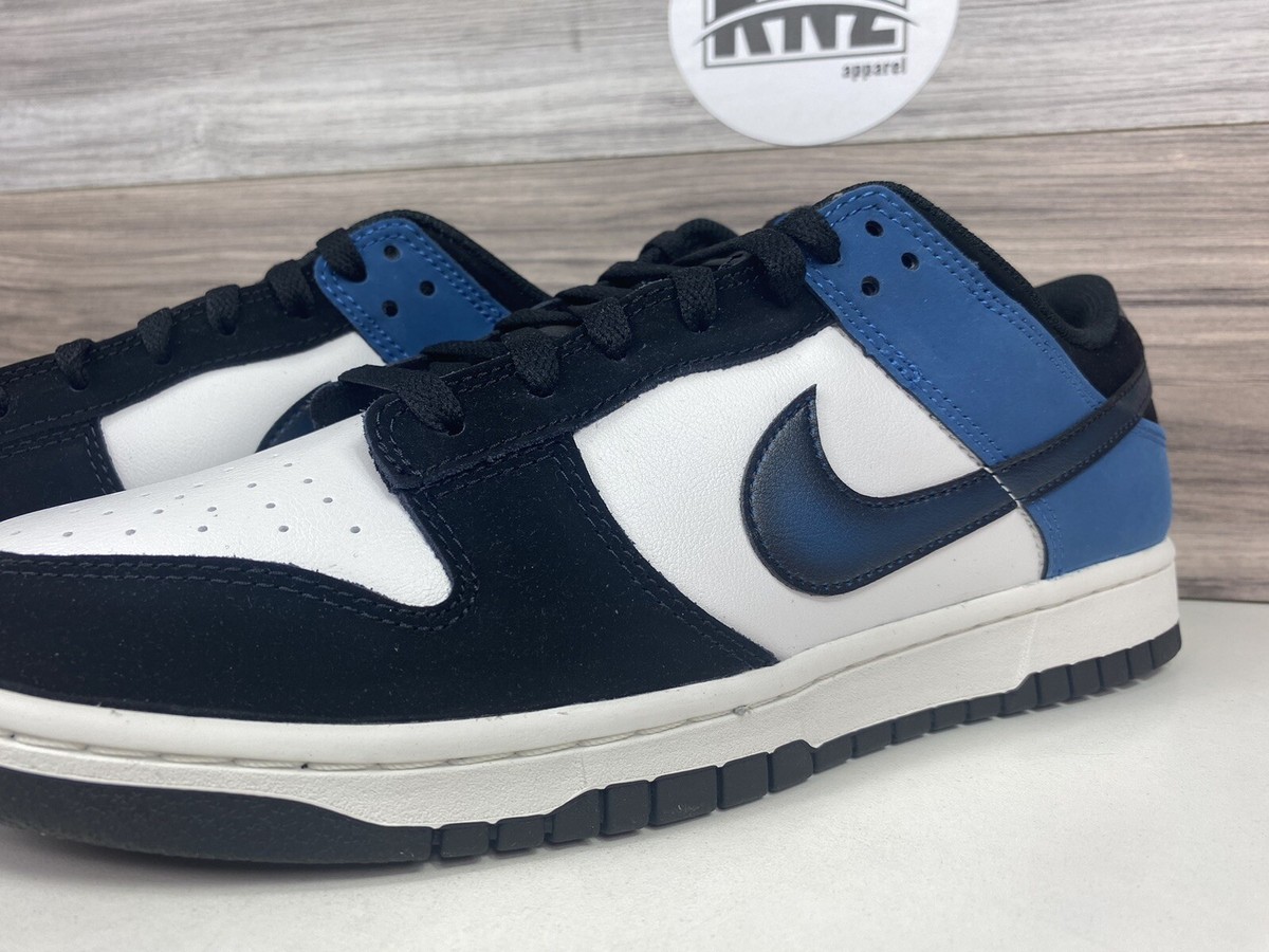 Nike Dunk Low Retro NAS Industrial Blue White Black Shoes (FD6923