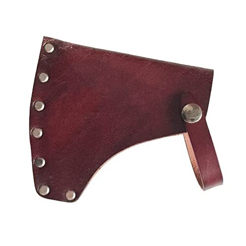 Adjustable Leather Hatchet Cover – Full Grain Leather Sheath For Camping, Outdoor Work & Protection - View #8