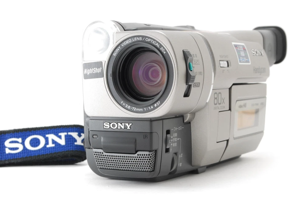 【NEAR MINT w/Case】SONY CCD-TRV80 Handycam Hi8 8mm Camcorder From Japan - Image 3 of 4