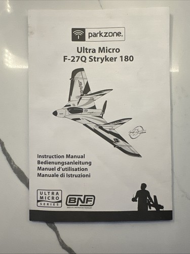 UMX Micro R/C BNF Airplane parkzone E-Flite F-27q Stryker 180 ultra micro RARE - Picture 18 of 18