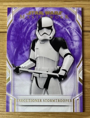 2016 Star Wars Masterwork EXECUTIONER STORMTROOPER! #19 Mint! SHORT PRINT! 30/50 - Image 1 of 2