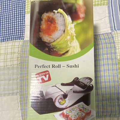 #ad #ad As Seen On TV Perfect Roll Sushi Manual Plastic Sushi Roller Maker Black $8.99