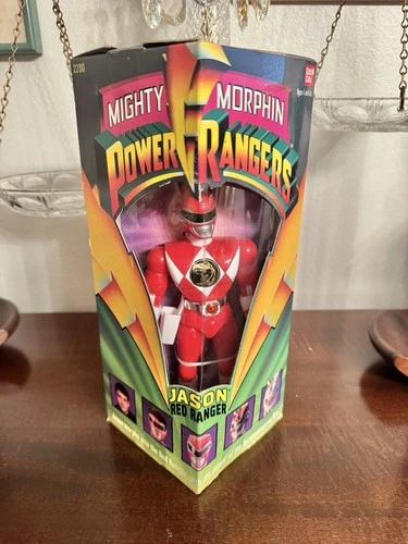 Vintage 1993 Bandai Saban Mighty Morphin Power Rangers Jason Red Ranger SEALED