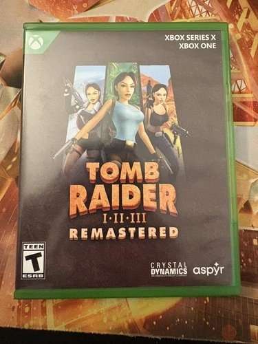 Tomb Raider I-III Remastered Trilogy Limited Run Xbox One Series X