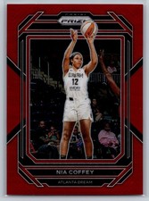 2023 Panini Prizm WNBA Red Prizm 157/199 Nia Coffey #23 Atlanta Dream