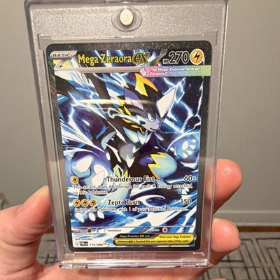 Pokemon TCG Mega Zeraora EX PBLEN 114/084 Holo Full Art Basic 270 HP