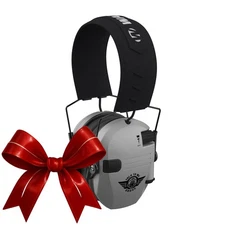 Walkers Razor Electric Slim Talk to Me Goose Grey Earmuffs