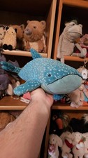 Authentic Jellycat Gobfrey Whale Shark BNWT 100 Real Plush HTF