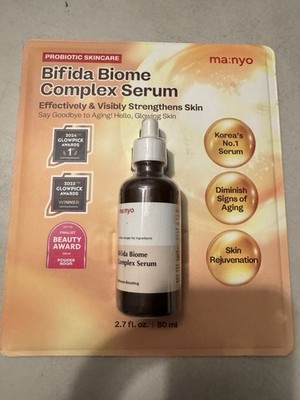 Ma:nyo Bifida Biome Complex Serum, Anti-aging Glowing Skin 2.7oz NEW SEALED