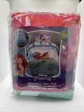Disney Princess Ariel The Little Mermaid  Microfiber Twin Reversible Comforter