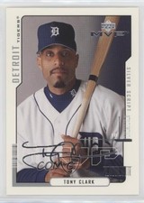 2000 Upper Deck MVP Silver Script Tony Clark #201 0c2