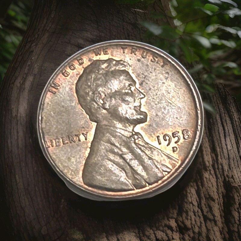 1958 D Lincoln Wheat Cent/ Penny ☆ FREE SHIPPING 