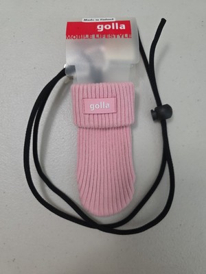 Golla Bags Generation Mobile MP3 iPod Pink Cap Lanyard Carabiner Carrying Case