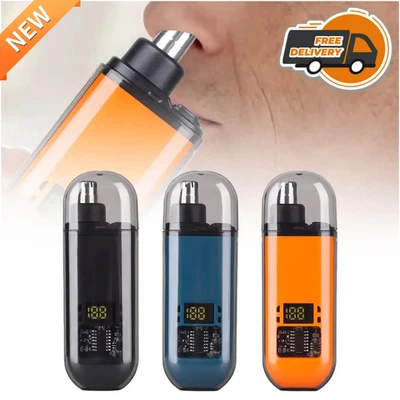 Electric Portable Ear & Nose Hair Trimmer Painles Grooming Clipper for Men/women