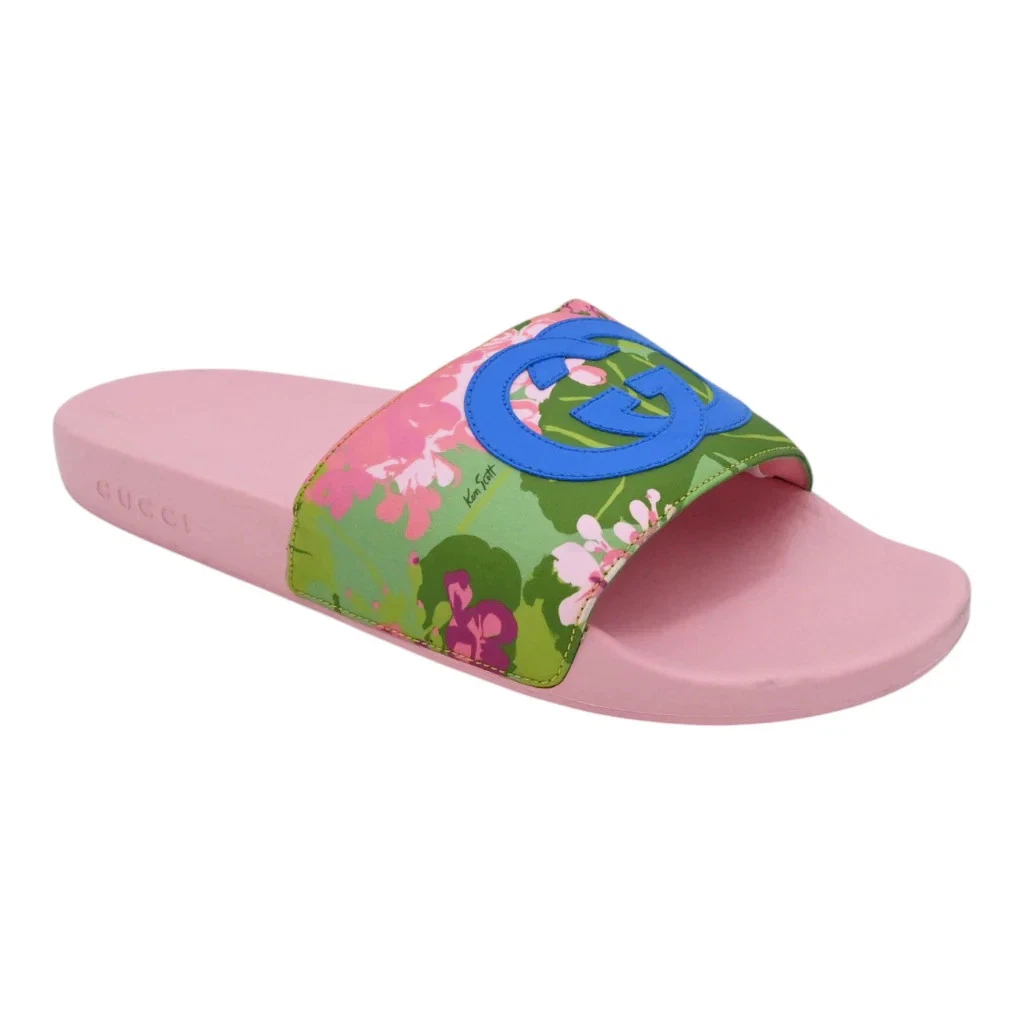 Gucci Flat (Under 1 in) Floral Sandals for Women for sale | eBay